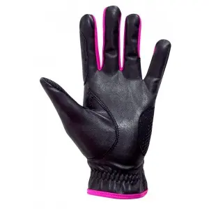 Gants d'équitation en cuir York Nevada image-1