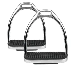 Stainless steel riding stirrups York image-1