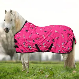 Fleece Blanket York Horsi image-0