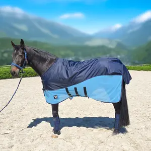 2-in-1 Fly Protection Blanket for Horse York Fusion image-0