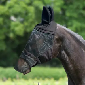 3-in-1 fly mask for horses York Syntia image-1