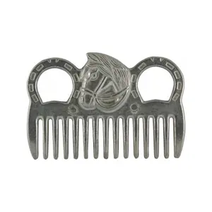 Metal Horse Head Mane Comb York image-0