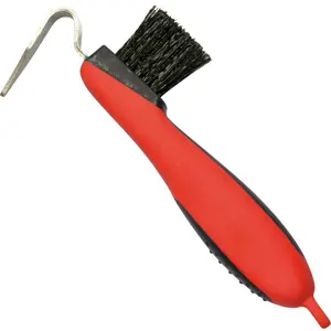 Horse hoof pick with brush York image-0
