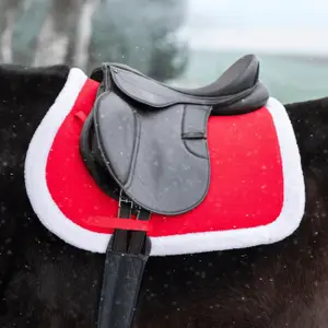 Jumping Saddle Pad York Christmas image-1