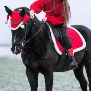 Jumping Saddle Pad York Christmas image-3