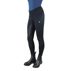 Women's Full-Grip Riding Leggings York Alaska image-0