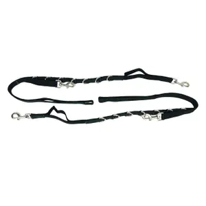 Elastic Insert Reins for Horse York Remus image-0