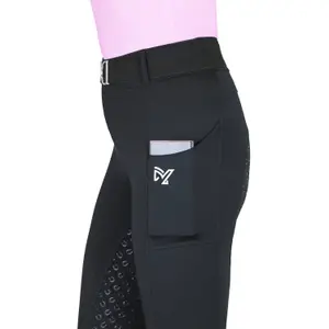 Women's full grip riding leggings York Nova image-3