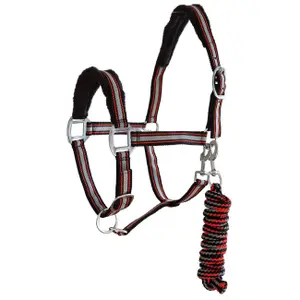 Halter and lead rope set for horse York Calipso image-0