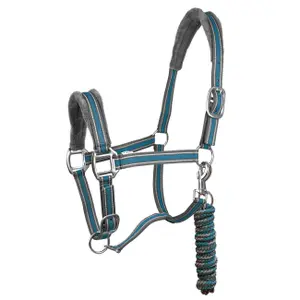 Halter and lead rope set for horse York Calipso image-0