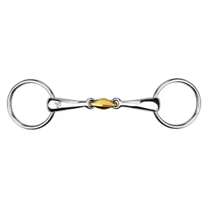 Mors Anatomical Double With 2 Rings for Horse York image-0