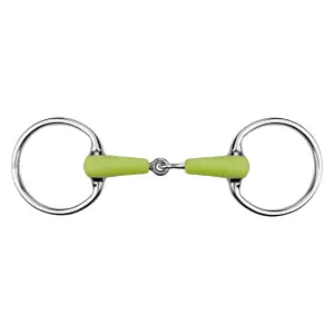 Mouthpiece 2 Rings for Horse Flavoured with Olive Oil, Double Jointed York image-0
