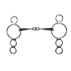Mors 2 Rings for Horse with Multiple Rings, Double Joint York image-0