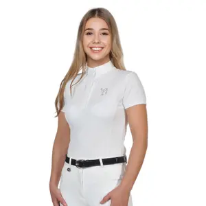 Girl's competition polo shirt York Cristi image-0
