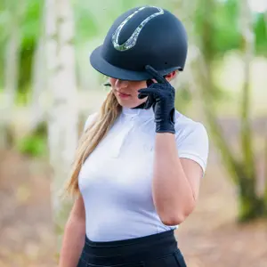 Girl's competition polo shirt York Cristi image-2