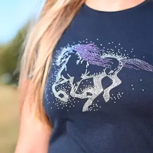 Women's T-shirt York Shiny Horse image-4