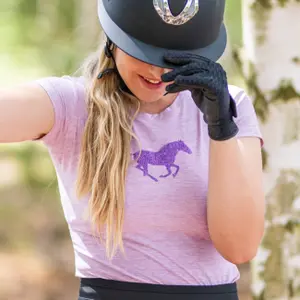 Riding Jersey Girl York Glitter Horse image-1