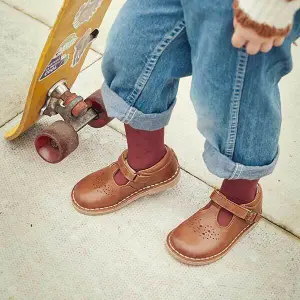 Children's leather Ballet flats Young Soles Penny image-4