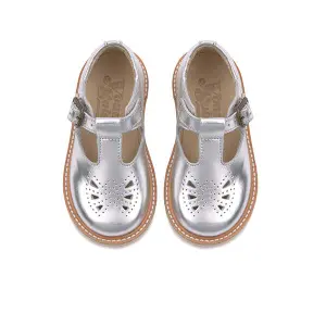 Leather Ballet flats baby girl Young Soles Rosie image-3