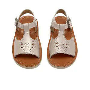 Baby girl leather sandals Young Soles Belle image-2