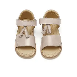 Baby girl leather sandals Young Soles Flo image-2