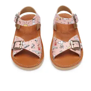 Girl's leather sandals Young Soles Sonny image-2