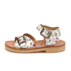 Girl's leather sandals Young Soles Sonny image-0