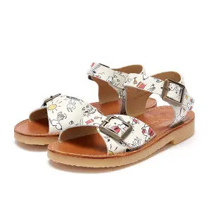 Girl's leather sandals Young Soles Sonny image-1