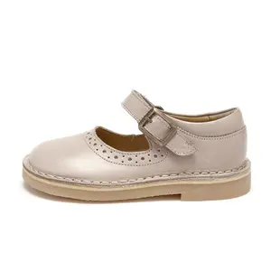 Baby girl ballet shoes Young Soles Martha Mary Jane image-0