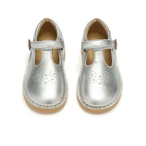 Ballet flats synthetic leather baby girl Young Soles Penny Vegan image-1