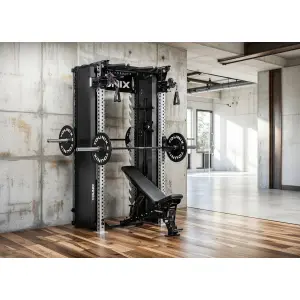 Sprzęt do ćwiczeń siłowych Younix Cable Rack Smith Bundle image-2