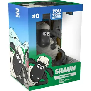 Vinyl collectible figurine Youtooz Shaun the Sheep Shaun image-1
