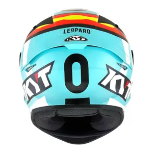 Capacete de treino Kyt tt-course leopard replica spaniard image-3