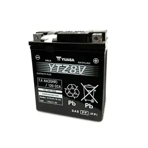 Batteria moto senza manutenzione attivata Yuasa YTZ8V