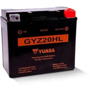 Batteria moto senza manutenzione attivata Yuasa GYZ20HL