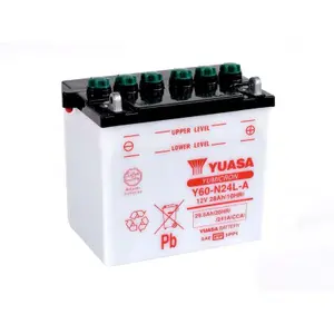 Batteri för motorcykel Yuasa Y60-n24l-a
