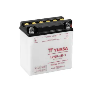 Konventionellt motorcykelbatteri utan syraackumulator Yuasa 12N9-4B-1 HONDA XR 200 R (ME05) [200]