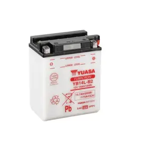 Konventionellt motorcykelbatteri utan syraackumulator Yuasa YB14L-B2 APRILIA ETX 350 [350]