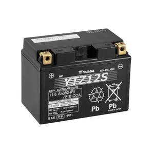 Batteria moto senza manutenzione attivata Yuasa YTZ12S