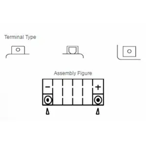 Batteria moto senza manutenzione attivata Yuasa YTZ5S image-1