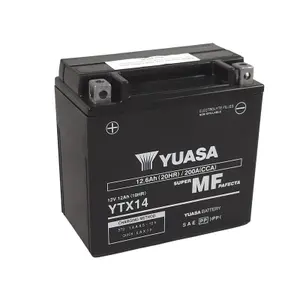 Activated Maintenance-Free Motorcycle Battery Yuasa YTX14FA