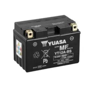 Motorcycle battery Yuasa W/C YT12A