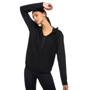 Sweat sudadera con capucha de media cremallera para mujer YUJ Yoga YUJLAB image-0