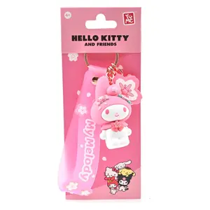 Child key ring YuMe Toys Hello Kitty Sanrio Sakura (x5) image-3