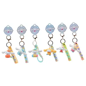 Child key ring YuMe Toys Hello Kitty Sanrio Cinnamoroll (x6) image-0