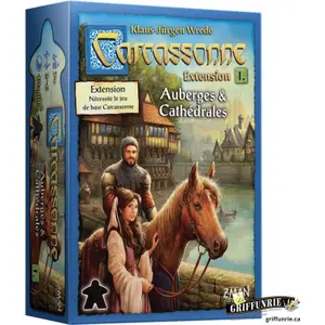Board games Z-man Games Carcassonne : Auberges et Cathédrales image-0