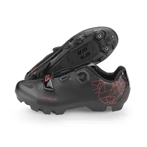 Paar Schuhe Boa-Velcro-Bindung kompatibel mit Spd Ges Mountracer2 image-1