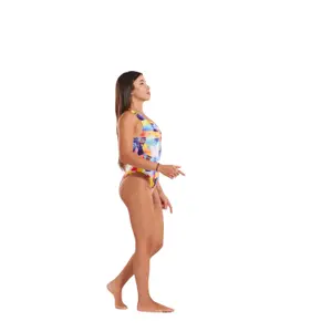 Bañador de una pieza mujer esculpido Z3R0D image-0