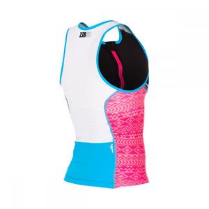 Camiseta de triatlón para mujer Z3R0D Racer image-1