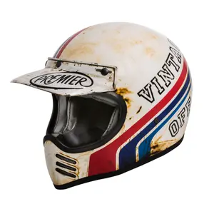 Casque moto cross Premier Vintage MX BTR 8BM image-0